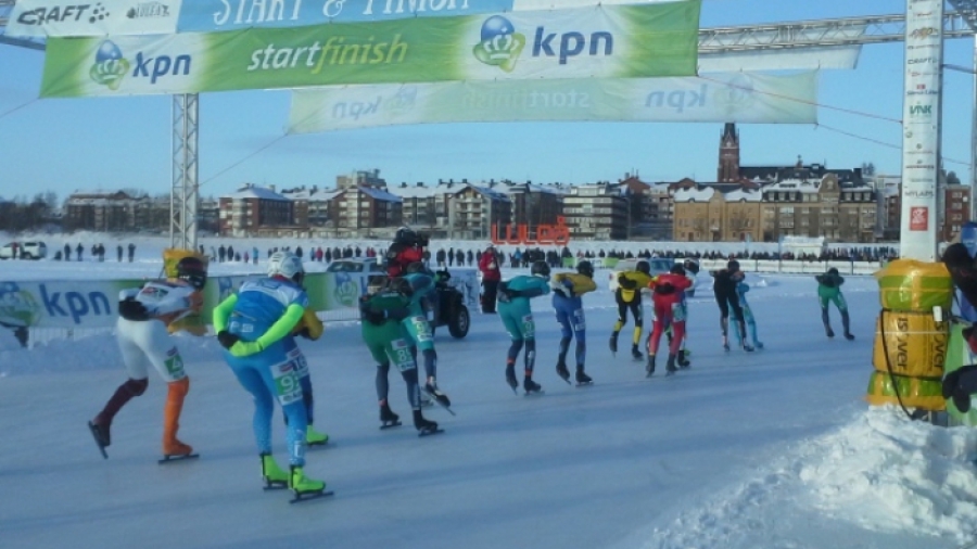 Schaatsen in Luleå - Zweden